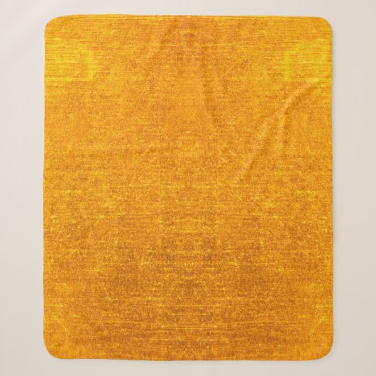 Hintergrund oder Konsistenz aus gebürstetem Gold Sherpadecke (Vorderseite)