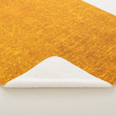Hintergrund oder Konsistenz aus gebürstetem Gold Sherpadecke (3/4)