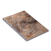 Hintergrund oder Textur aus Holz Notizblock (Rechte Seite)