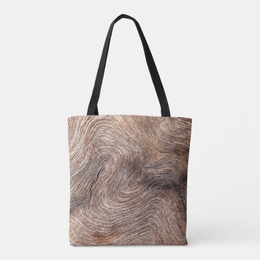 Hintergrund oder Textur aus Holz Tasche (Rückseite)