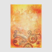 Hintergrund, Orange, Gold, Roter Rost ED6FS Entkop Seidenpapier (Vorderseite)
