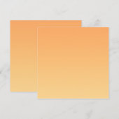 Hintergrund Orange und Gelb (Vorne/Hinten)