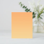 Hintergrund Orange und Gelb (Stehend Vorderseite)