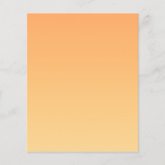 Hintergrund Orange und Gelb (Vorderseite)