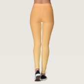 Hintergrund Orange und Gelb Leggings (Rückseite)