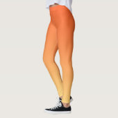 Hintergrund Orange und Gelb Leggings (Links)
