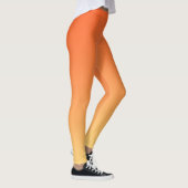 Hintergrund Orange und Gelb Leggings (Rechts)