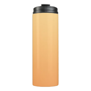 Hintergrund Orange und Gelb Thermosbecher