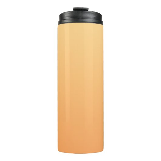 Hintergrund Orange und Gelb Thermosbecher (Vorderseite)