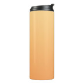 Hintergrund Orange und Gelb Thermosbecher (Nach links gedreht)