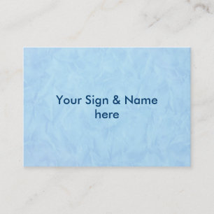 Hintergrund PAPIER-BESCHAFFENHEIT - Blau Visitenkarte