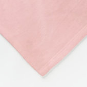 Hintergrund PAPIERTEXTURE - Hellrosa Fleecedecke (Ecke)