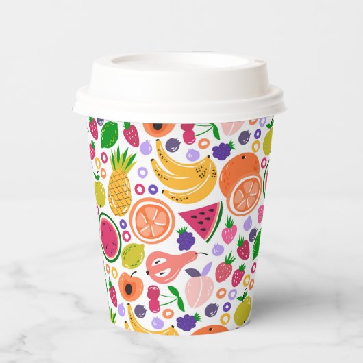 Hintergrund Pappbecher (Vorderseite)