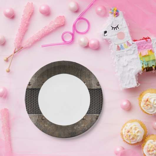 Hintergrund Pappteller (Party)