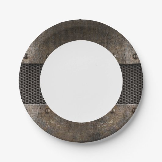 Hintergrund Pappteller (Vorderseite)