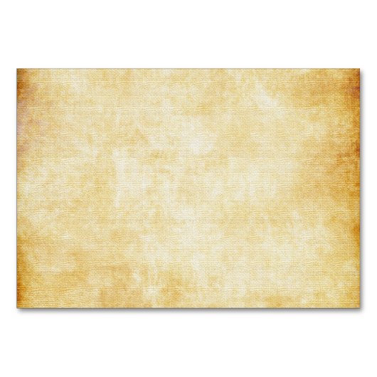 Hintergrund | Pergamentpapier Tischnummer (Rückseite)