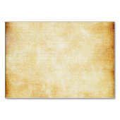 Hintergrund | Pergamentpapier Tischnummer (Vorderseite)