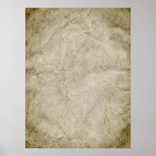 Hintergrund-Pergamentpapier-Vorlage Poster (Vorne)