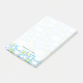 Hintergrund Post-it Klebezettel (angewinkelt)