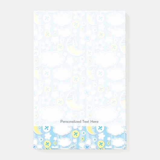 Hintergrund Post-it Klebezettel (Vorderseite)