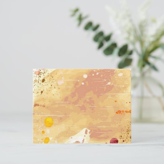 Hintergrund Postkarte (Stehend Vorderseite)