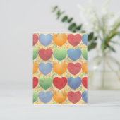 Hintergrund Postkarte (Stehend Vorderseite)