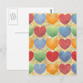 Hintergrund Postkarte (Vorne/Hinten)