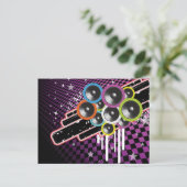 Hintergrund Postkarte (Stehend Vorderseite)