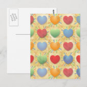 Hintergrund Postkarte (Vorne/Hinten)