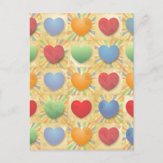 Hintergrund Postkarte (Vorderseite)