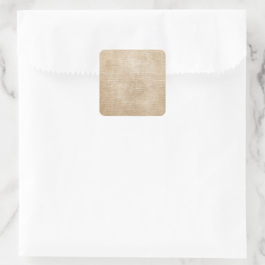 Hintergrund Quadratischer Aufkleber (Tasche)