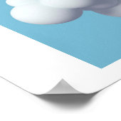 Hintergrund Rainbow Happy Birthday Poster (Ecke)