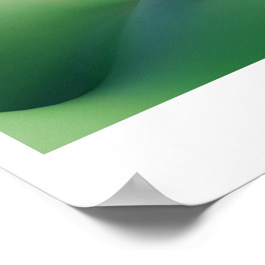 Hintergrund Rainbow Happy Birthday Poster (Ecke)