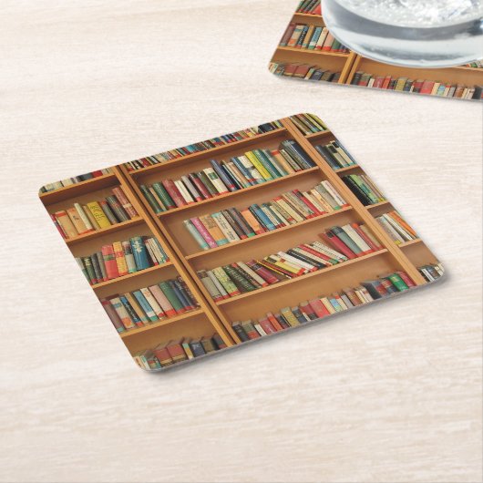 Hintergrund Rechteckiger Pappuntersetzer (angewinkelt)