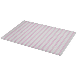 Hintergrund-rosa Aquarell-Streifen Schneidebrett