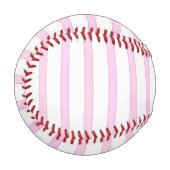 Hintergrund Rosa Streifen Baseball (Vorderseite Links)