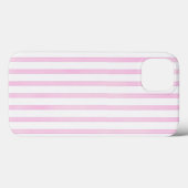 Hintergrund Rosa Streifen Case-Mate iPhone Hülle (Rückseite (Horizontal))