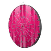 Hintergrund rosa Streifen Dartscheibe (Vorderseite rechts)
