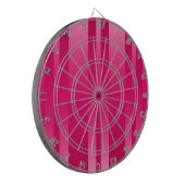 Hintergrund rosa Streifen Dartscheibe (Vorderseite Links)