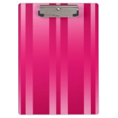 Hintergrund rosa Streifen Klemmbrett (Vorderseite)