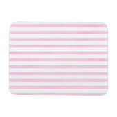 Hintergrund Rosa Streifen Magnet (Horizontal)