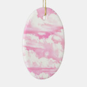 Hintergrund rosa Wolken Mode Keramikornament (Rechts)
