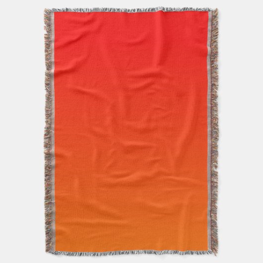 Hintergrund rot und hell Orange Ombre Decke (Vorderseite Vertikal)