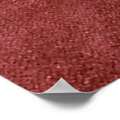 Hintergrund Rote Textur abstrakt Poster (Ecke)
