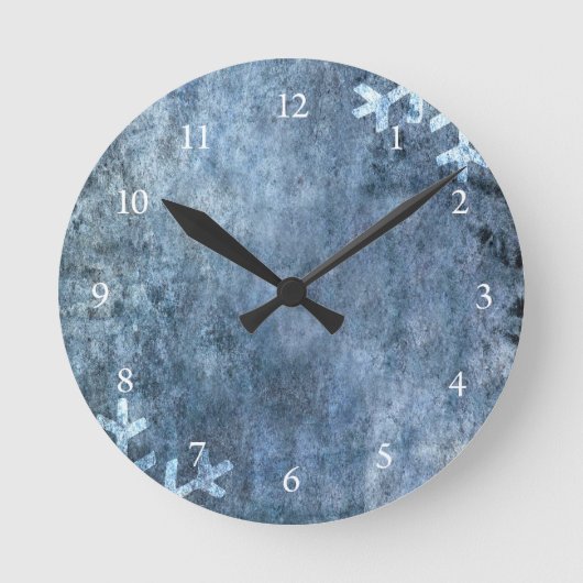 Hintergrund Runde Wanduhr (Vorderseite)