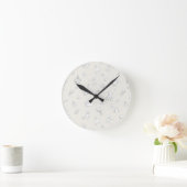 Hintergrund Runde Wanduhr (Zuhause)