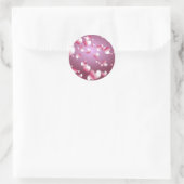 Hintergrund Runder Aufkleber (Tasche)