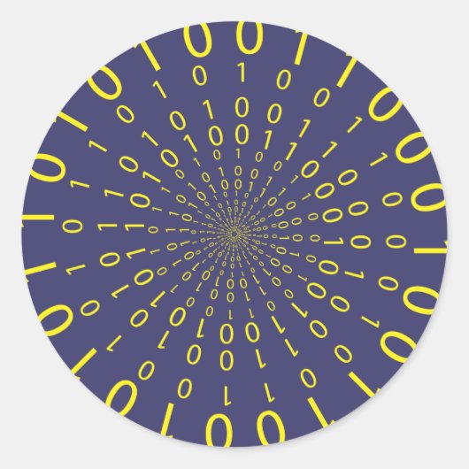Hintergrund Runder Aufkleber (Vorderseite)