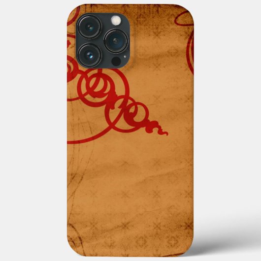 Hintergrund Scrapbooking Papier Case-Mate iPhone Hülle (Rückseite)