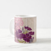 Hintergrund-Scrapbooking-Papier Kaffeetasse (Vorderseite Links)